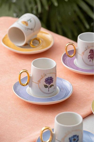 ACAR Rachel Set of 6 Coffee Cup Set - MXG-06049
