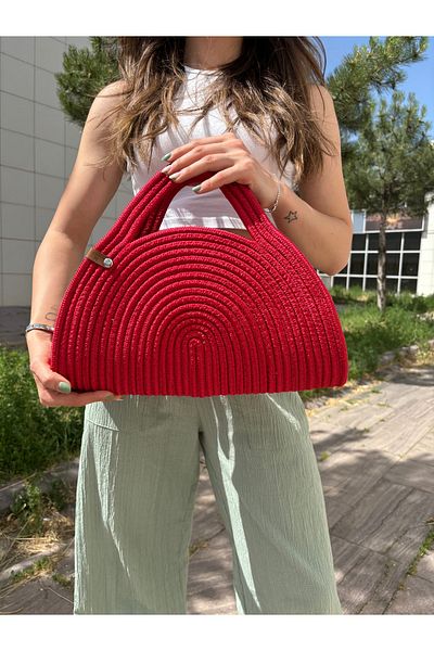 MaVaux Mia Straw Jute Small Bag