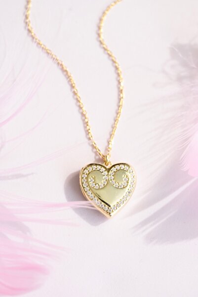 AŞIK ACCESSORIES Nutcracker Prenses Clara Kolye - 925 Ayar Gümüş - Kalp Kapak...