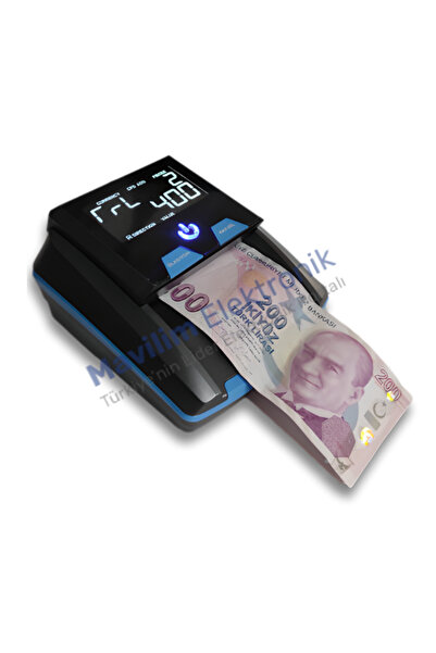 Bill Counter Al-130 F9 Mavi Sahtepara Kontrol Makinesi 9 Ülke Parası