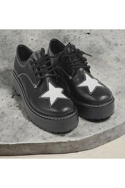DENİKK Pantofi Lolita negri în stil Harajuku