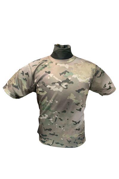 Açıkalın askeri Malzeme BİSİKLET YAKA TAKTİK TERMAL T-SHİRT
