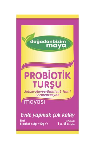 Doğadan Bizim Maya Doğadan Bizim Probiotik Turşu Mayası 5 Li Paket