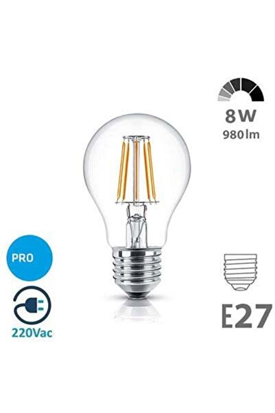 Genel Markalar Osaka 8W E27 Flamanlı Led Ampul Beyaz
