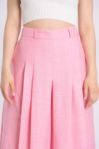 Yake İç Beli Ayarlanabilir Gizli Lastikli Kısa Paçalı, Özel Dokulu Polyester ...