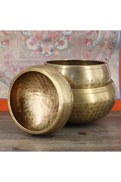 PİRAMİGO Himalaya Şarkı Söyleyen Kase Pirinç Dövme Ses Çanağı