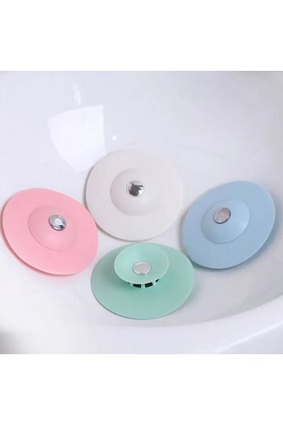 Modo Di Bellezza 2-Function Silicone Sink and Bathtub Stopper Strainer - Colorful, 1 Piece