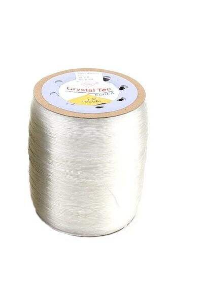 uniquehobby 1000 метрів 0,8 гнучкий чотки - браслет і мотузка прозора гумова ...