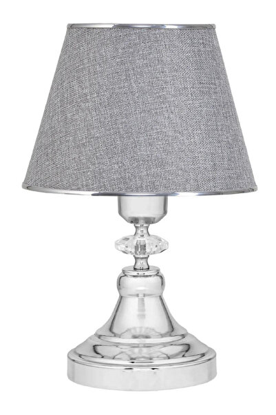 571 Store Kumaş Başlıklı Metal Ayaklı Abajur