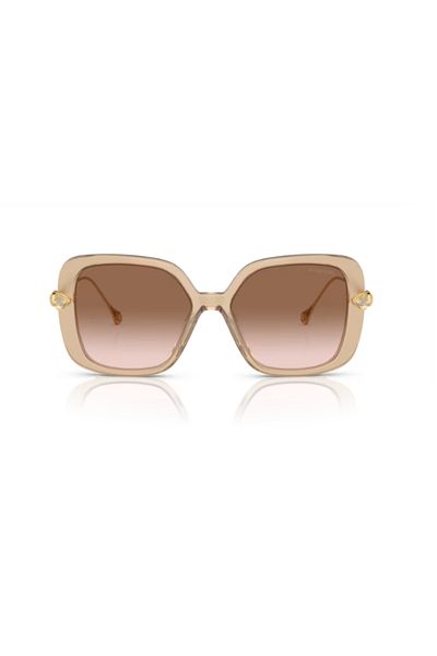 Swaroski Sk6011 103413   Beige Stone Women's Sunglasses