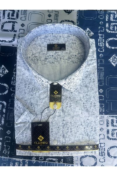 CLASSO Battal Size Short Sleeve Shirt