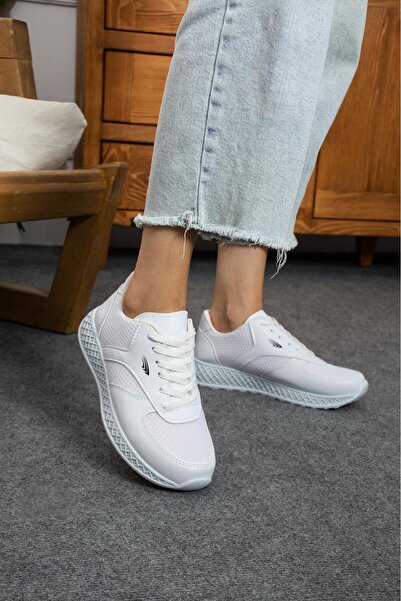 galya shoes حذاء رياضي أبيض للنساء