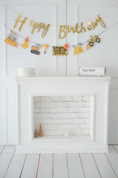 Partifabrik İnşaat Partisi 2 Li Duvar Süsü Seti