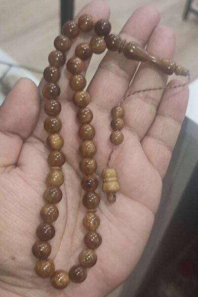 TAŞÇIZADE مسبحة من الخشب الطبيعي مقاس 10 مم من كوكا