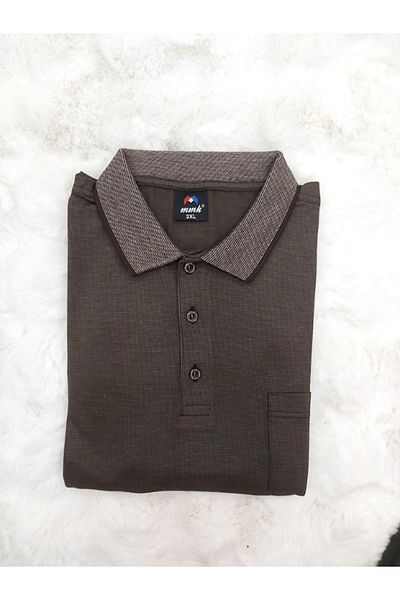 LUSSOLİFE Polo Collared Grandpa T-Shirt