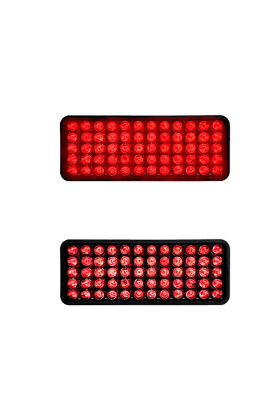 Knmaster Stop-430 Evrensel Dikdörtgen Kırmızı Ledli Motosiklet Kedigözü