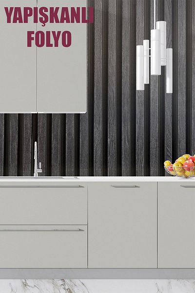 Bien Home Bien Exclusive 50x100 CM Lamb Patterned Premium PVC Foil - Adhesive Coating BH606