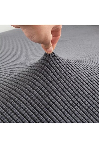 Miray Tekstil Lastikli Piti Kare, Esnek Sandalye Kılıfı