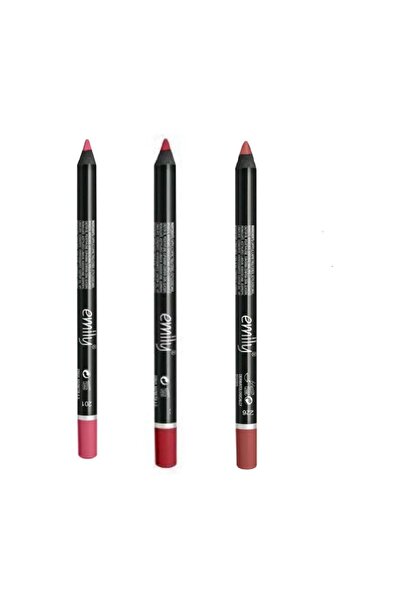 EMILY EMİLY 3'LÜ DUDAK KALEMİ NO: 201-225-226