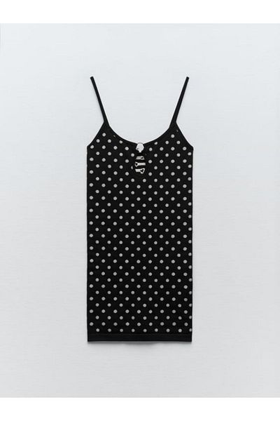 EFABRIC Rochie cu buline fără cusături