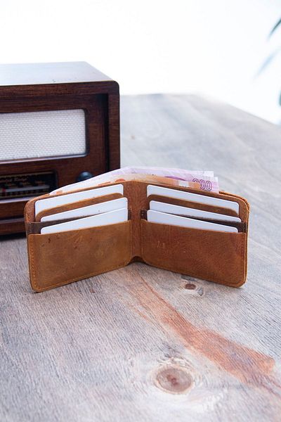 naft Raw Wallet 6 1 Special Design Real Leather Wallet