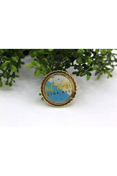 Genel Markalar Popsocket Telefon Tutacağı Yüzük Demir Model ve Desenli Parmak Tutucu Akrobat Mor Belirtilmemiş Torp