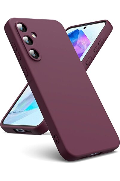 Rivor حافظة لهاتف سامسونج جالاكسي A24 مصنوعة من السيليكون الناعم الملمس مع بر...