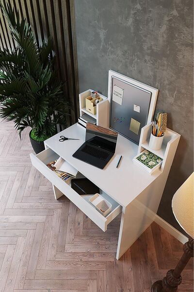 Çavdar Mobilya Dekorasyon İstanbul Raflı Çalışma Masası