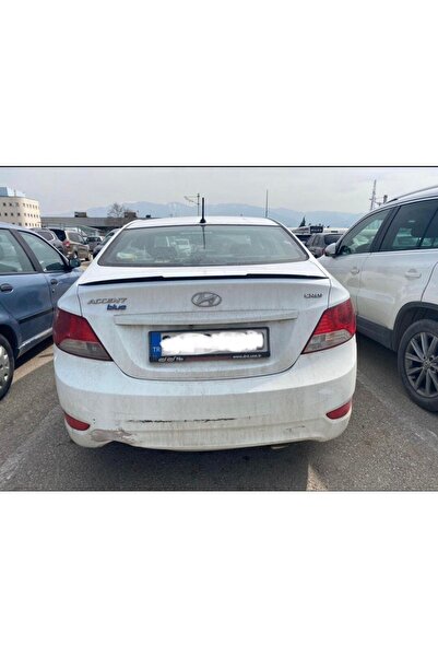 FV-TUNİNG Hyundai Accent Blue Spoiler Yarasa Tip 120 Cm Plastik Siyah