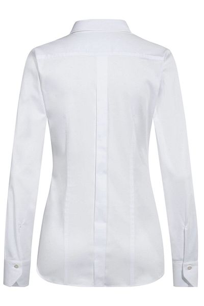 by shirts collection Cămașă sport din popelin alb din bumbac
