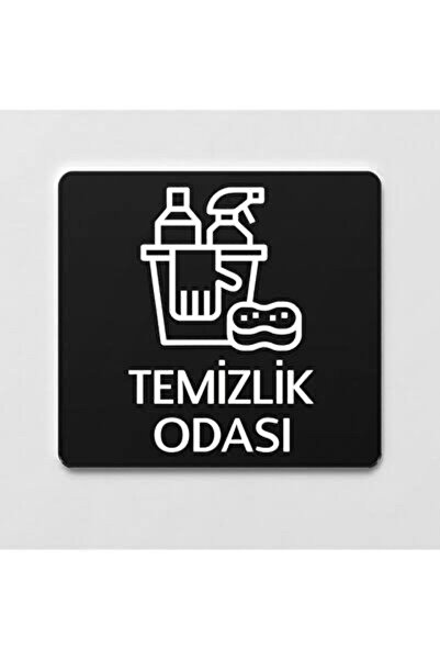 Klas Reklam Kapı Tabelası 6 Takım Mutfak - Depo - Muhasebe - Wc 24x9cm