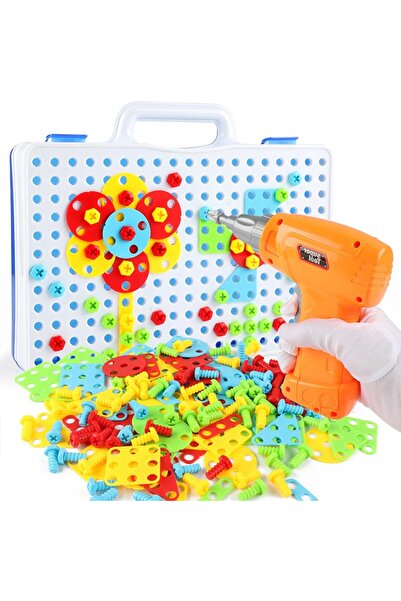 TRUST STORE 3d Yaratıcı 340 Parça Eğitici Matkaplı Tamir Seti