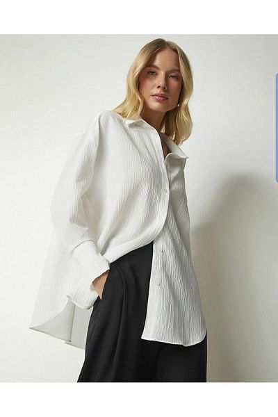 buqre's moda Cămașă oversize pentru damă - Croială relaxată