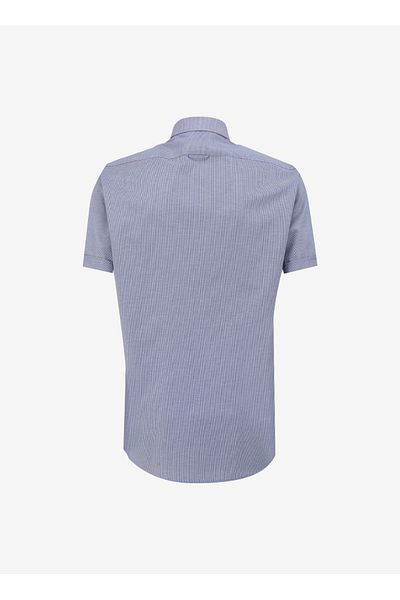 ALTINYILDIZ CLASSICS Altıny Yıldız Classics Marineblaues Herrenhemd 4A 2024200110