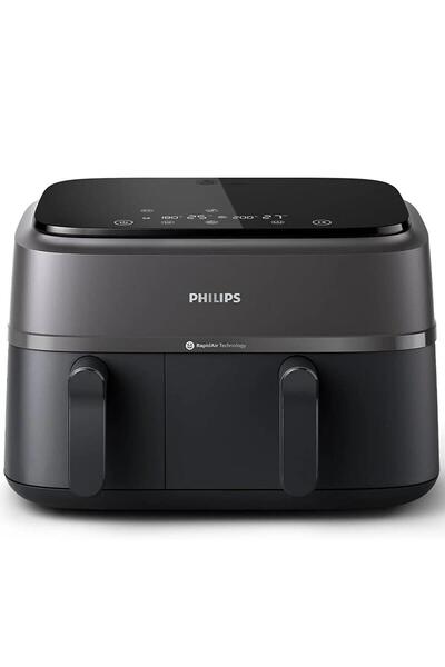 Philips Black NA350/00 - Double Chamber Airfryer