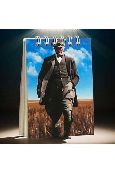 Pagos Yayınları دفتر ملاحظات صغير مقاس A7/50 ورقة/غطاء كرتوني/70 جرامدفتر الملاحظات المفهوم