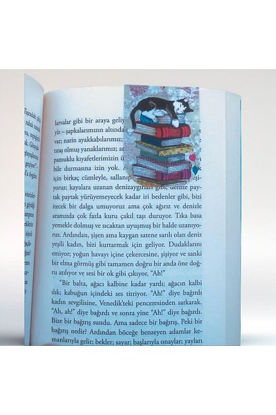 Pagos Yayınları Magnetic Bookmark (4X6 cm / 350 grCoated Mat Cellophane)