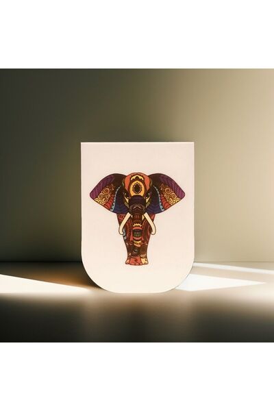 Pagos Yayınları إشارة مرجعية مغناطيسية (4 × 6 سم / 350 جرام)سيلوفان مطلي مطفي)