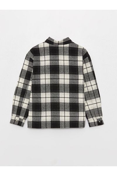 LC Waikiki Comfortable Fit Plaid Boy's Shirt
