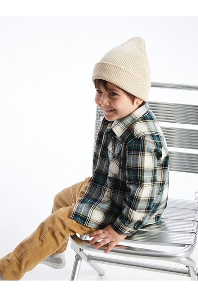 LC Waikiki Long Sleeve Plaid Baby Boy Shirt