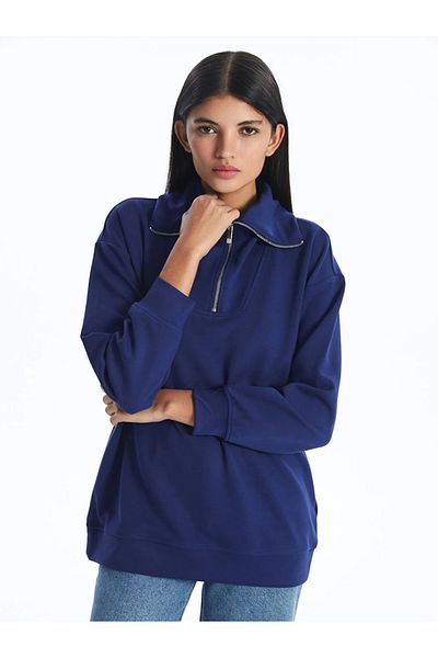 LC Waikiki LCW Modest - Shirt Collar Oversize Women's Tunic