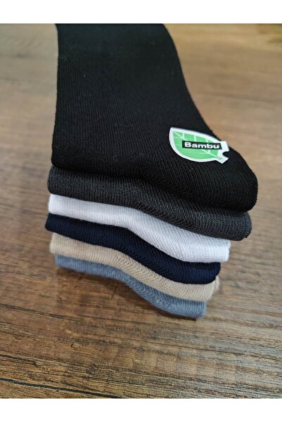 erceys 6 чифта безшевни детски бамбукови чорапи до глезена - дълги чорапи до глезена за училище