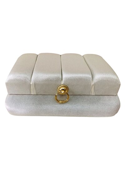 Nima Çeyiz Makyaj Sandığı - Gelin Çeyiz Makyaj Sandığı - Krem