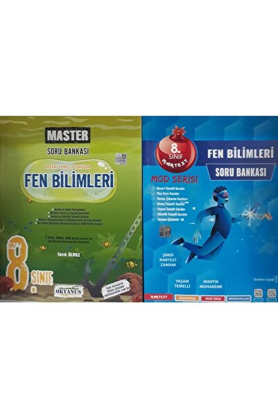 Okyanus Yayınları 8.sınıf 2023 Master Fen Bilimleri- Nartest Mod Serisi Fen B...