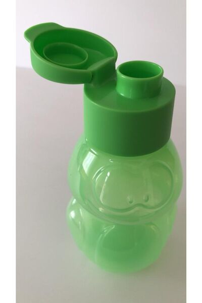 Tupperware Eco Bottle Easy Lid Frog 350ml Green (Drinking Bottle)