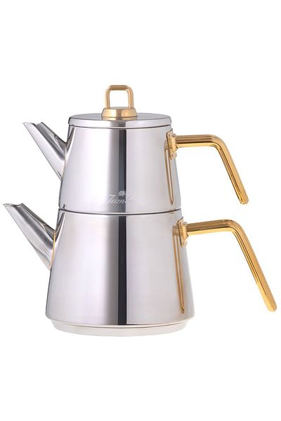 Jumbo Doha Titanium Gold Teapot