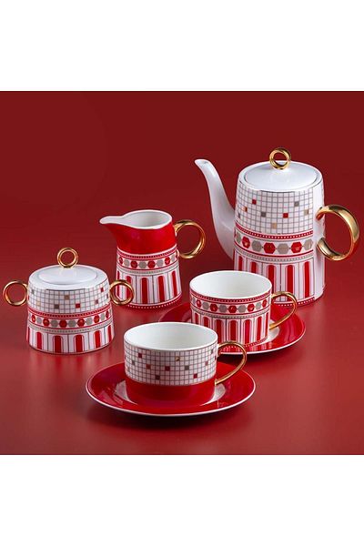 Jumbo طقم شاي وقهوة مكون من 15 قطعة من zerdğ Hollie New Model 998259