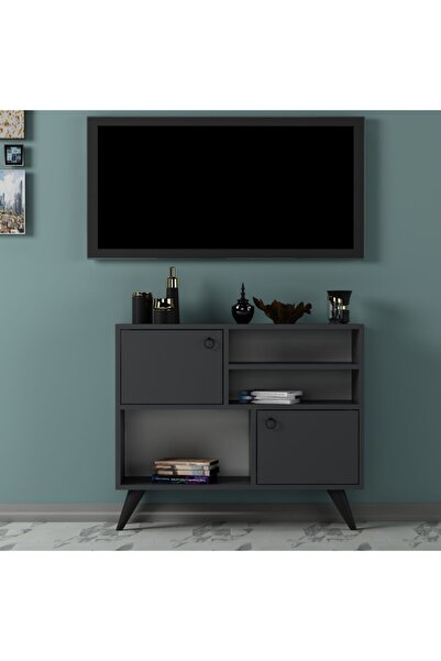 MERT SERT MOBİLYA Care 90cm Tv Sehpası Konsol Çok Amaçlı Dolap
