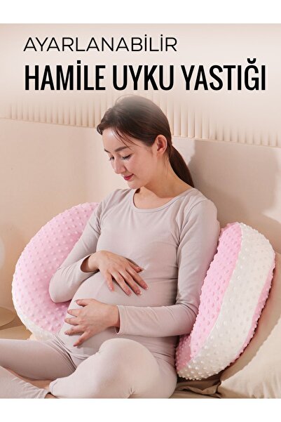 i lin baby Hamile Yastığı, Hamile Uyku Yastığı, Hamile Oturma Destek Minderi, Iki Parça 30x45 Yastık
