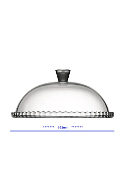 melik's 95198 Model Patisserie Cake with Lid and Glass Legs